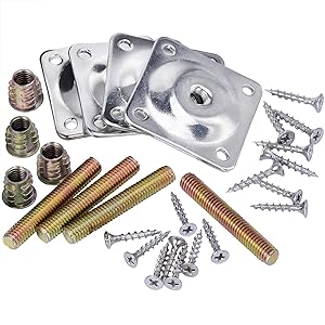 leg mounting plates
