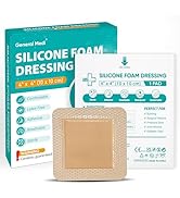General Medi Waterproof Silicone Foam Island Dressing (10 Packs) – 4
