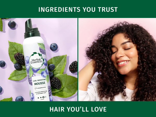 Ingredients you trust, hair you'll love
