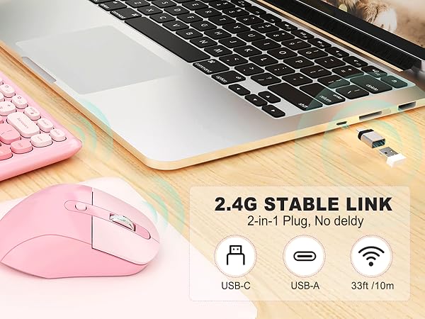 Ergonomic Wireless Keyboard