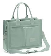 WantGor Tote Bag for Women, Canvas Crossbody Bags Shoulder Handbag Work Laptop Purse Messenger Ho...