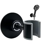 Shower Head Holder 360° Adjustable Handheld Bathroom Shower Head Bracket | All Metal, 360 Swivel ...