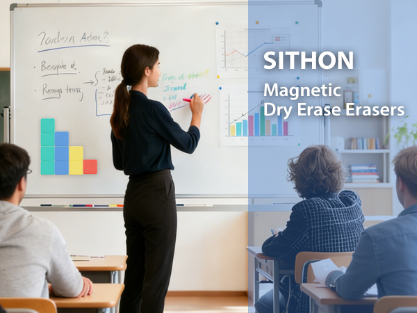 magnetic dry erase eraser