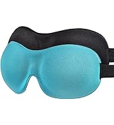 AMAZKER Sleep Mask Invisible Alar Deep Orbit 3D Eye Mask Ultra Lightweight & Comfortable Sleeping...