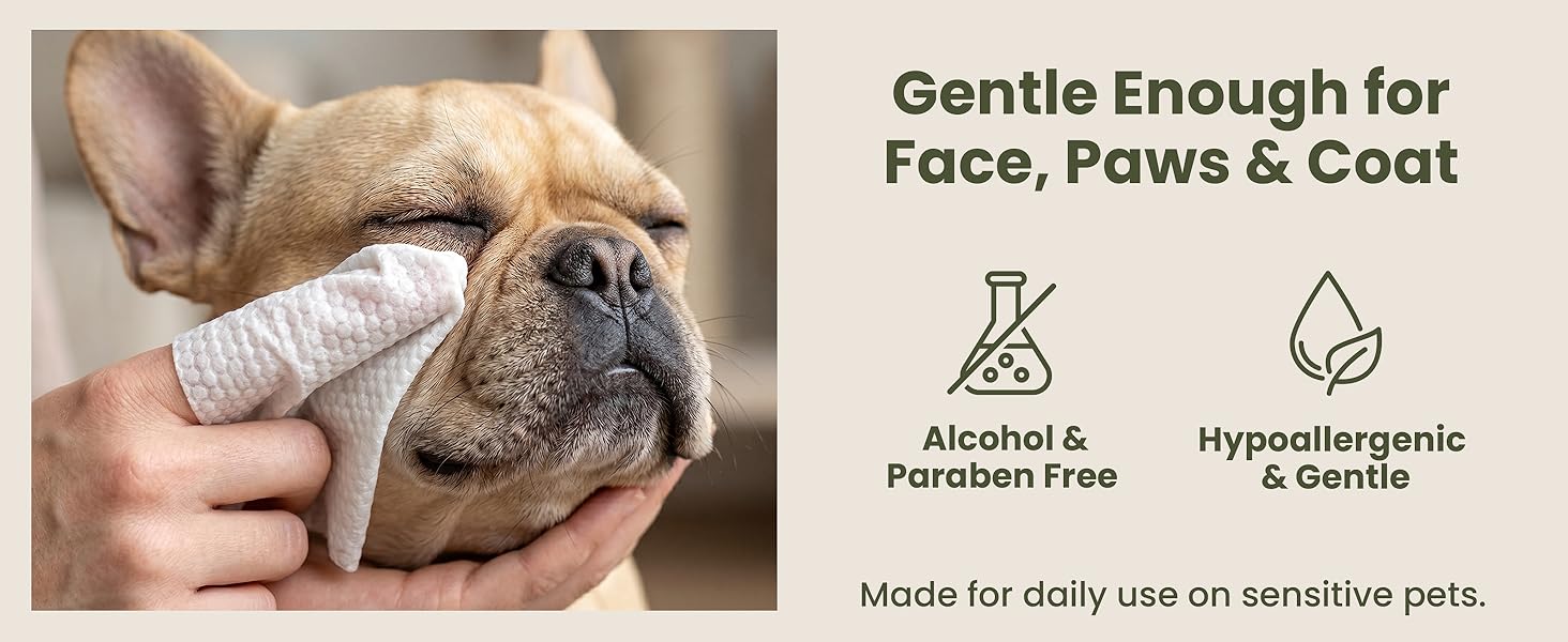 Gentle Enough For Face, Paws, & Coat
