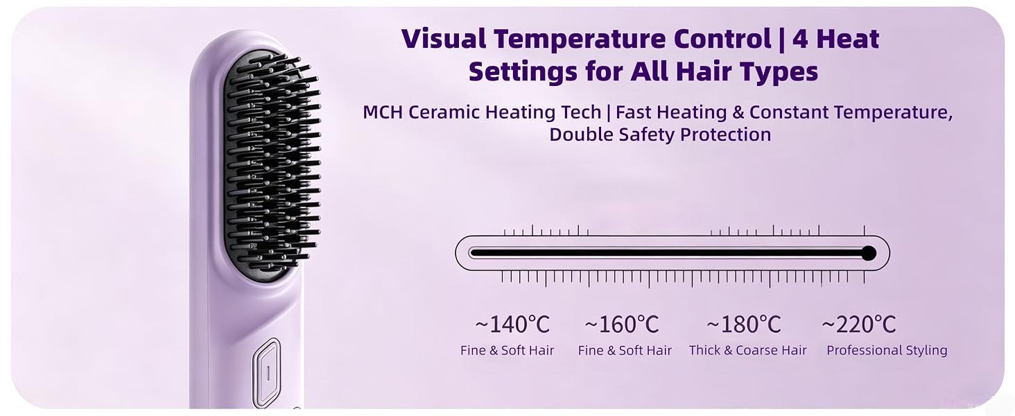 flown hair brush for short hair