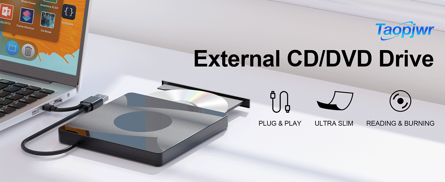 external cd dvd drive for laptop