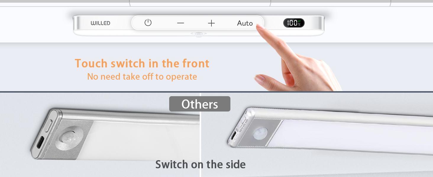 under cabinet lights rechargeable