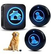 Dog Door Bell (2026 Self-Illuminating Enhanced Touch) for Potty Training, Wireless Dog Doorbells ...