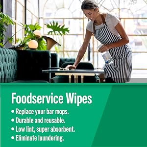 Fresh Towel Foodservice Reusable Paper Towels up close view of solid pink towel