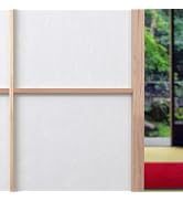 ONAO Japanese Shoji Paper Roll (37" x 141.7") – Unryu Pattern with Natural Fibers, Shoji Screen R...