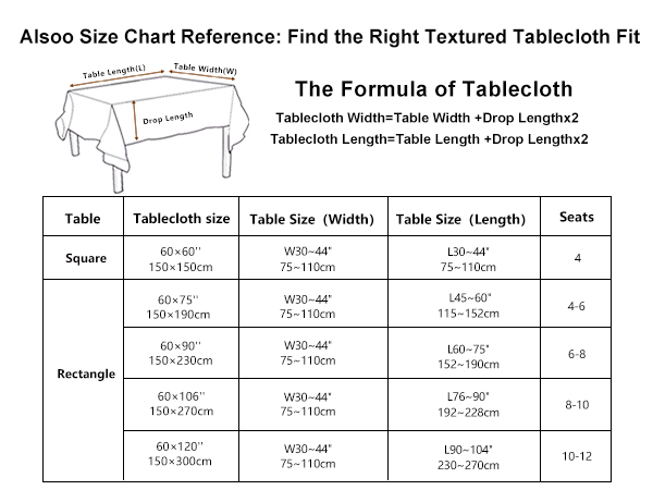Table Cloth Rectangle Table