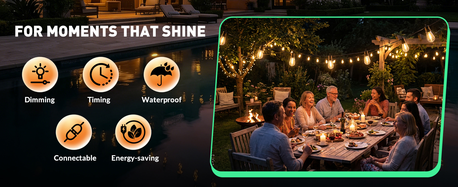 outdoor lights for patio