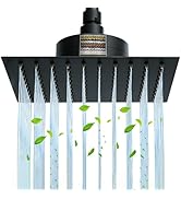 Dbbsfst Filtered Shower Head Rainfall Showerhead with Filters Stainless Steel Reduces Chlorine an...