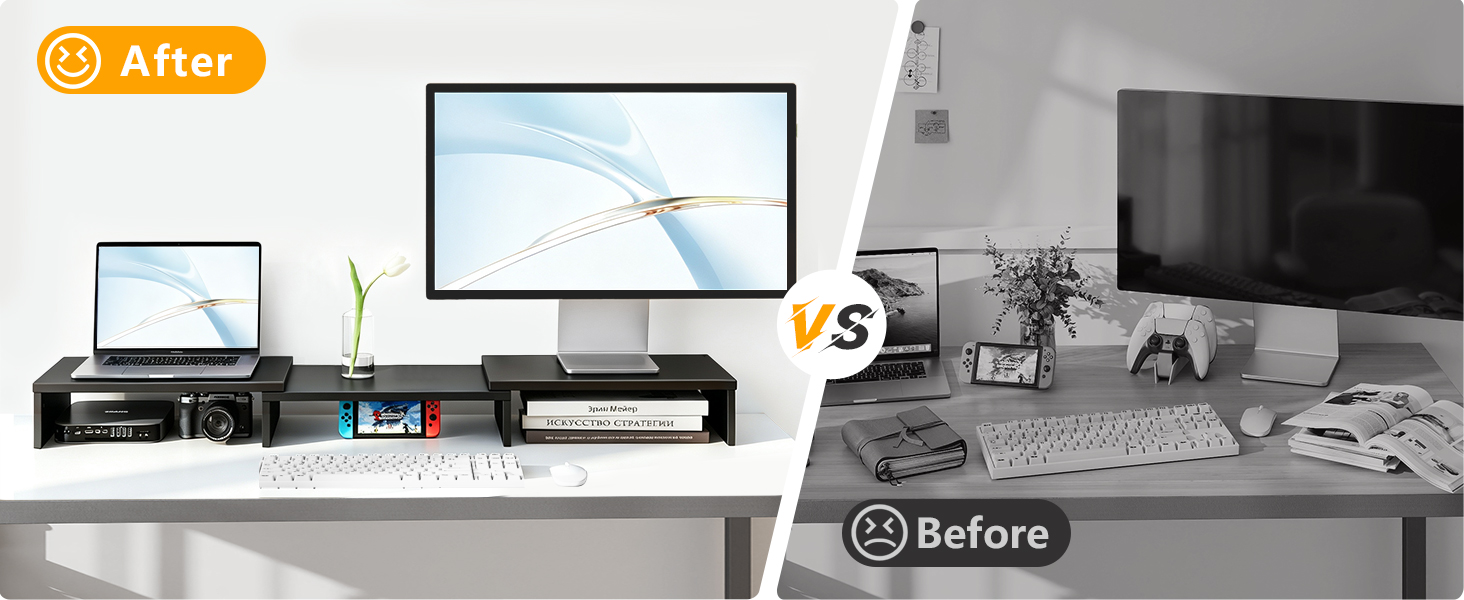 dual monitor stand
