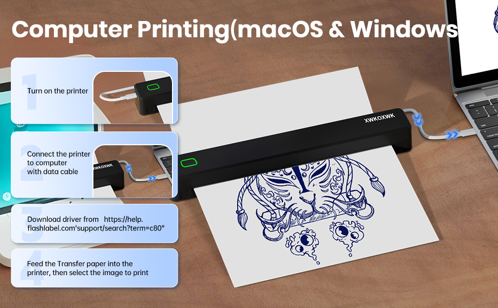 Tattoo Stencil Printer