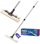 ChomChom Carpet Rake – Adjustable Pet Hair Remover Tool Up to 64 in Long – Deep Clean Embedded Pe...