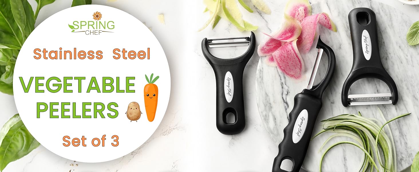 vegetable peelers set