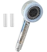 Dbbsfst High Pressure Shower Head with Handheld with 4 Detachable Spray Modes and ON/OFF Pause Sw...