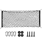 Ulifebetter Truck Bed Cargo Net, Storage Elastic Mesh Net(35.4 * 15.7In)