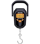 GRAM PRES Fish Scale 110lb/50kg,Digital Fishing Scale with Ruler,Electronic Portable Hanging Lugg...