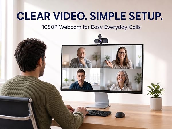 1080P webcam for pc