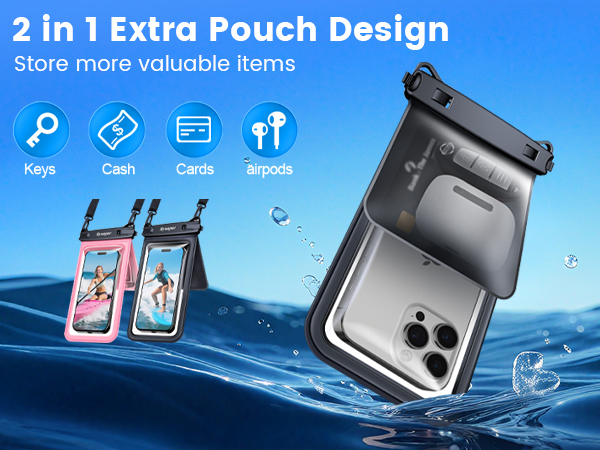 waterproof phone pouch