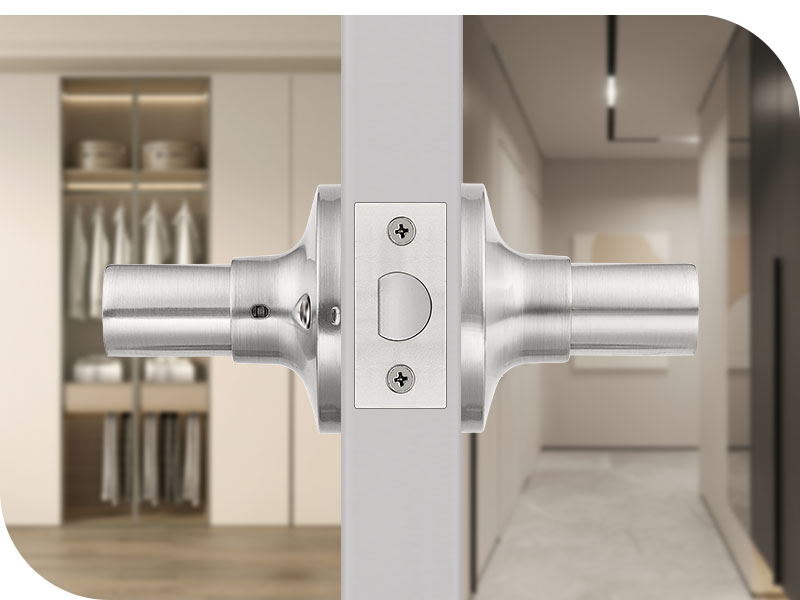 nickel passage door handle interior door knob with lock closet door levers satin nickel door handle