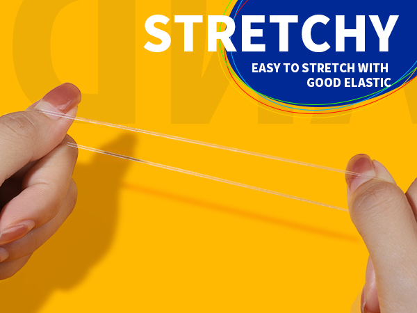 clear rubber bands