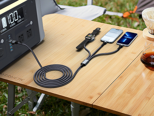 multi charging cable for apple watch charger