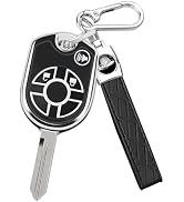 Mild East for Ford Key Fob Cover with Key Chain, Soft TPU Car Key Protector Compatible with Ford ...