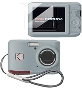 Tedubax Case for Kodak PIXPRO FZ45,FZ45 accessories,Soft Silicone Protective Case,Comes with 2 Sc...