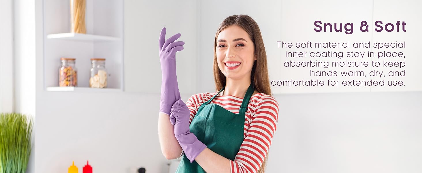 cleaning gloves