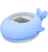 Baby Bath Water Thermometer for Infant, Tub Water Temperature Digital Room Thermometer, Floating ...