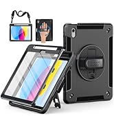 Miesherk Stock iPad 10th Generation Case 2022: Military Grade Shockproof Rugged Cover for iPad 10...