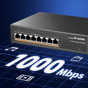 8 port gigabit poe switch
