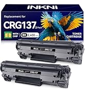 InkNI 137 Compatible Toner Cartridge Replacement for Canon 137 Black Toner Cartridge CRG 137 Comp...