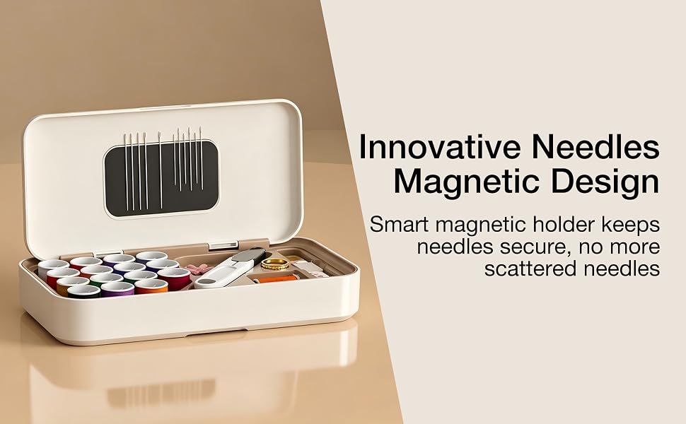 Innovative Needles Magnetic Design Sewing Set