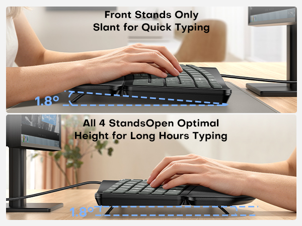 wired ergonomic keyboard