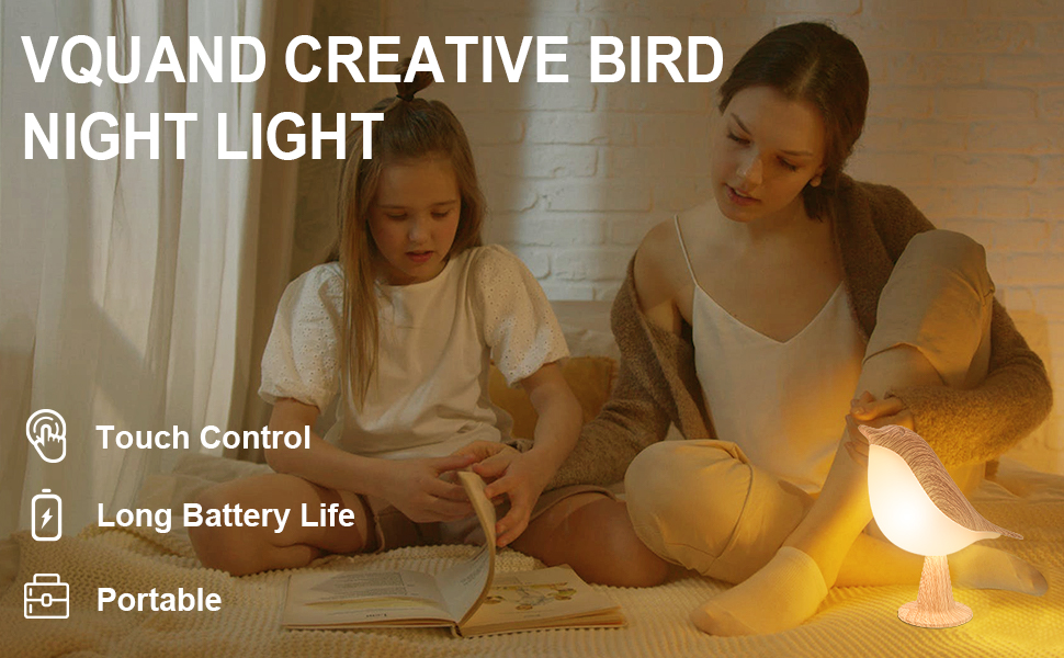 Small Bird Desk Lamp