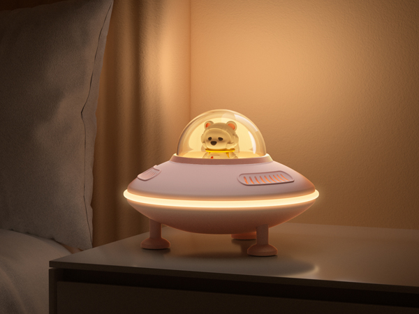 Light Up Bluetooth Speaker for Pink Room Decor, Birthday Gifts for Women