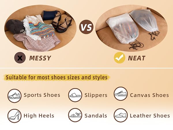 shoe bags for travel