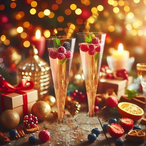 champagne flutes