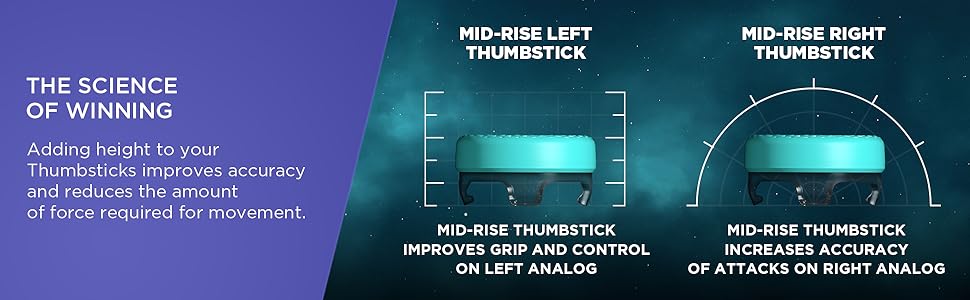 improve your accuracy with control freek Lotus thumbstick extenders and grip covers controller freak