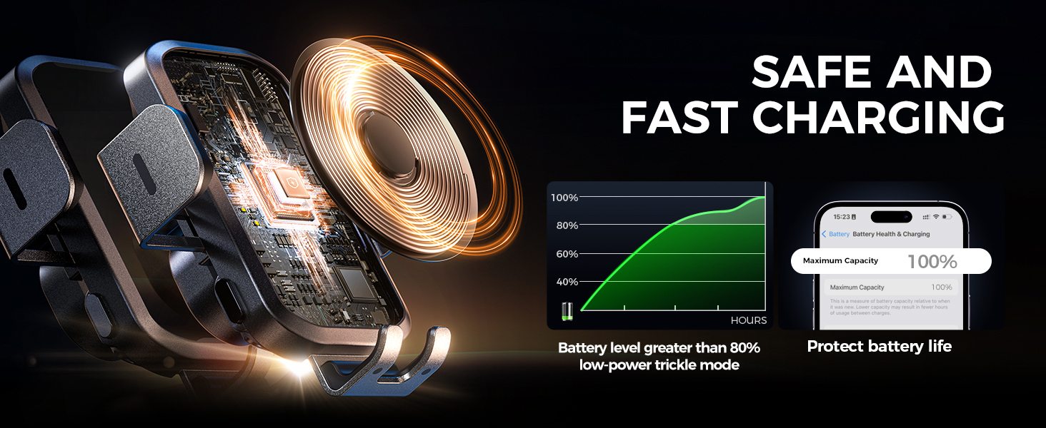when phone is charging to 80%, it will change to slowly charging mode to protect your phone. ?
