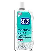 Clean & Clear Morning Burst Oil-Free Hydrating Facial Cleanser with Cucumber & Green Mango Extrac...