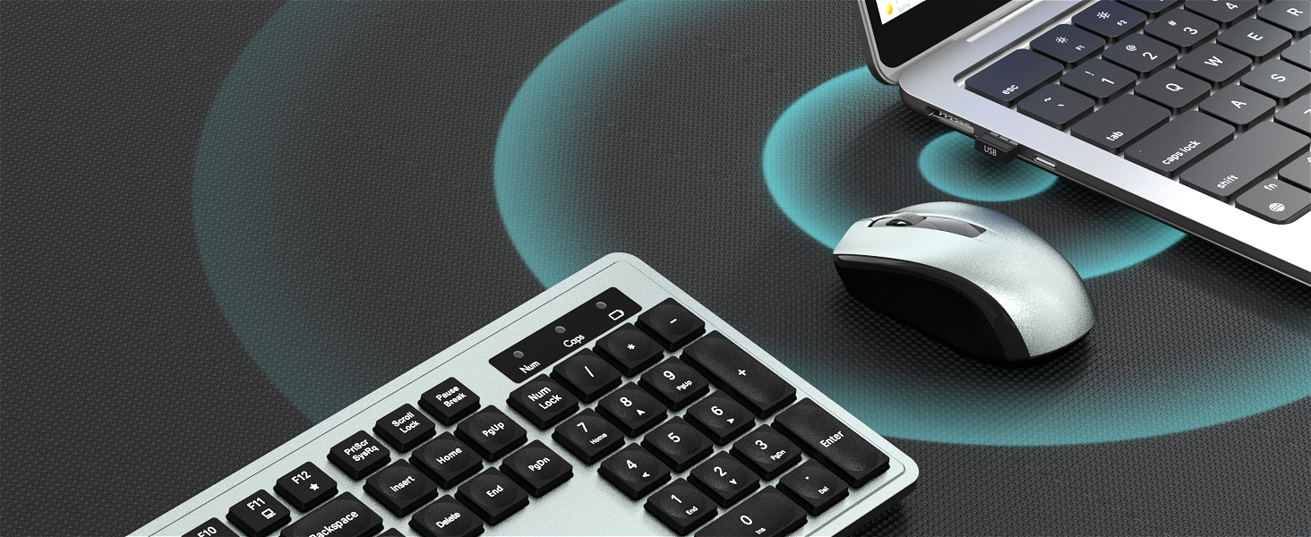 computer wireless keyboard and mouse