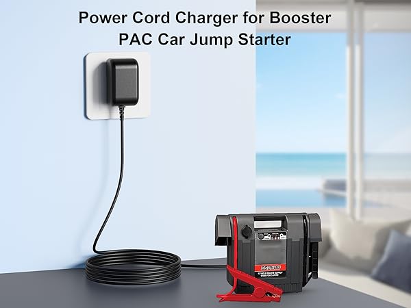 Power Adapter for Booster ES6000KE ES6000 CS1200 J1000 J2000 CS1000 J850 J900 Jump Starter