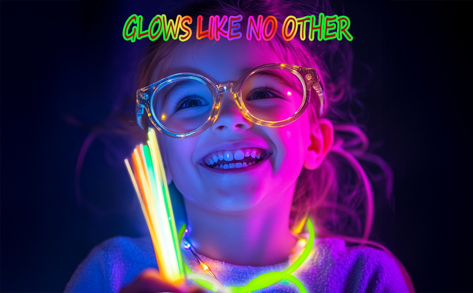 glow sticks bulk party pack