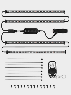 4pcs strip light